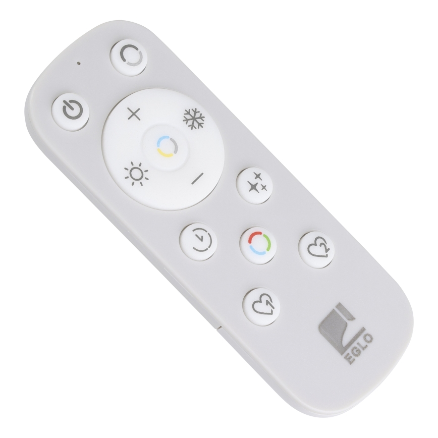 Eglo - Set 3xLED RGBW Prigušiva ugradbena lampa za kupatilo 3xLED/3,8W/230V 2700-6500K IP44 + Daljinski upravljač