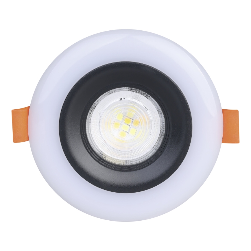 Eglo - Set 3x LED RGBW Prigušiva ugradbena lampa za kupatilo 3xLED/3,8W/230V 2700-6500K IP44 + Daljinski upravljač