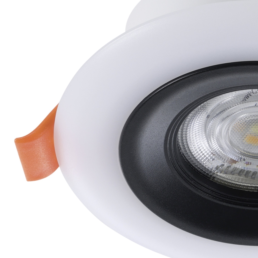 Eglo - Set 3x LED RGBW Prigušiva ugradbena lampa za kupatilo 3xLED/3,8W/230V 2700-6500K IP44 + Daljinski upravljač