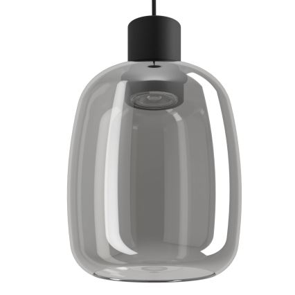 Eglo - LED RGBW Prigušivi luster na sajli LED/3,7W/230V 2700-6500K crno ZigBee