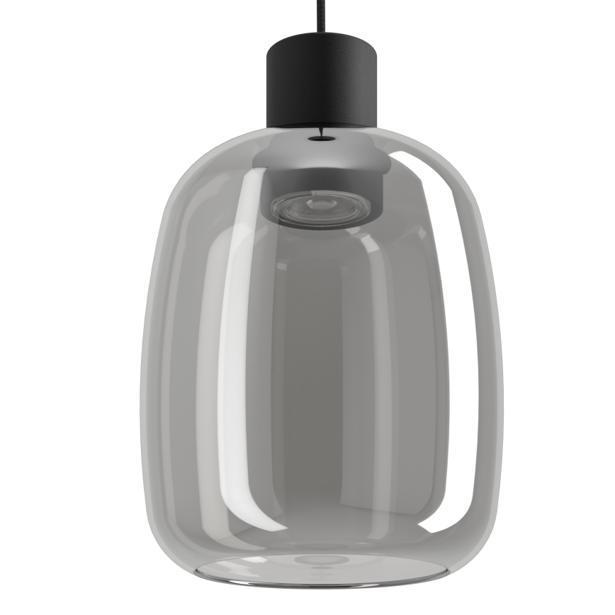 Eglo - LED RGBW Prigušivi luster na sajli 3xLED/3,7W/230V 2700-6500K sivo