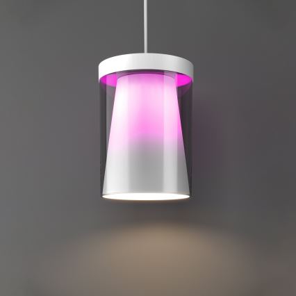 Eglo - LED RGBW Prigušivi luster na sajli 3xLED/3,7W/230V 2700-6500K bela ZigBee