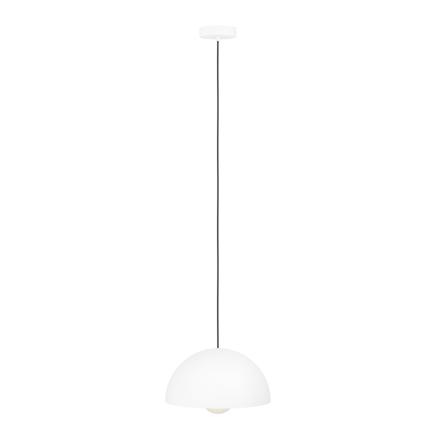 Eglo - Luster na sajli 1xE27/40W/230V pr. 30 cm bela