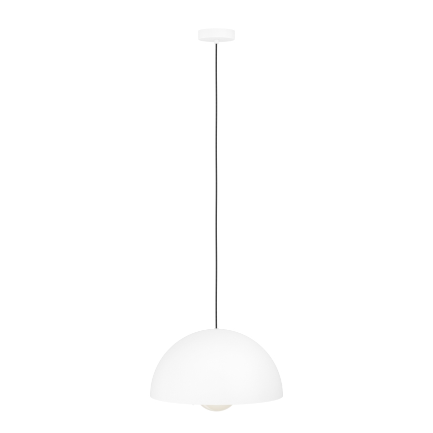 Eglo - Luster na sajli 1xE27/40W/230V pr. 38 cm bela