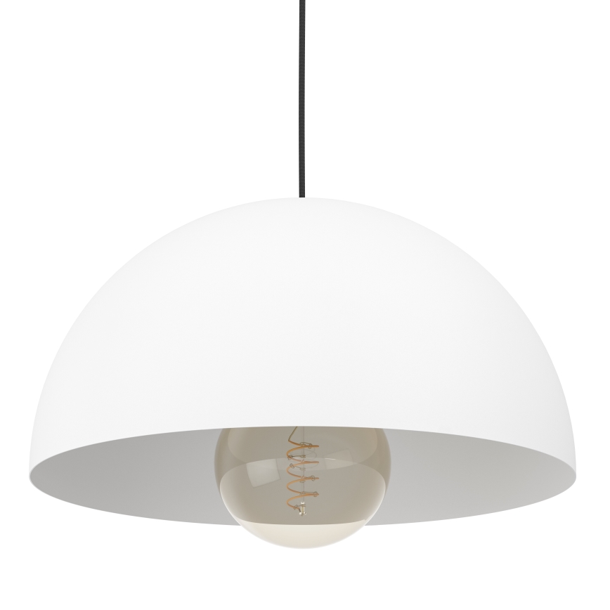 Eglo - Luster na sajli 1xE27/40W/230V pr. 38 cm bela