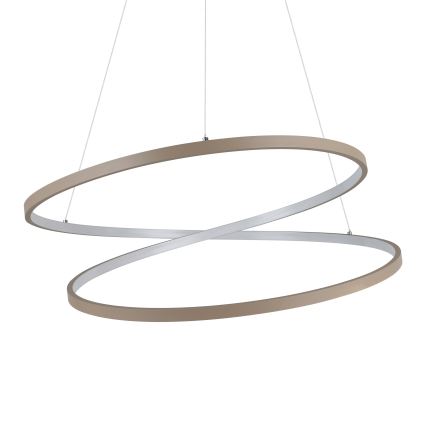 Eglo - LED luster na sajli LED/42W/230V 3000K bež