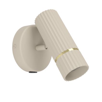 Eglo - LED Zidna lampa 1xGU10/5W/230V 3000K bež