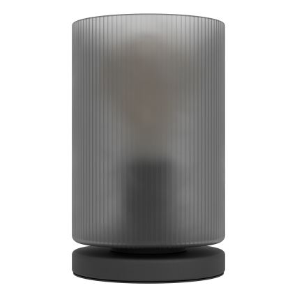 Eglo - Stona lampa 1xE27/40W/230V sivo
