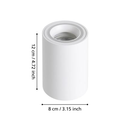 Eglo - LED RGBW Prigušivo reflektorsko svetlo LED/4,9W/230V 2700-6500K bela