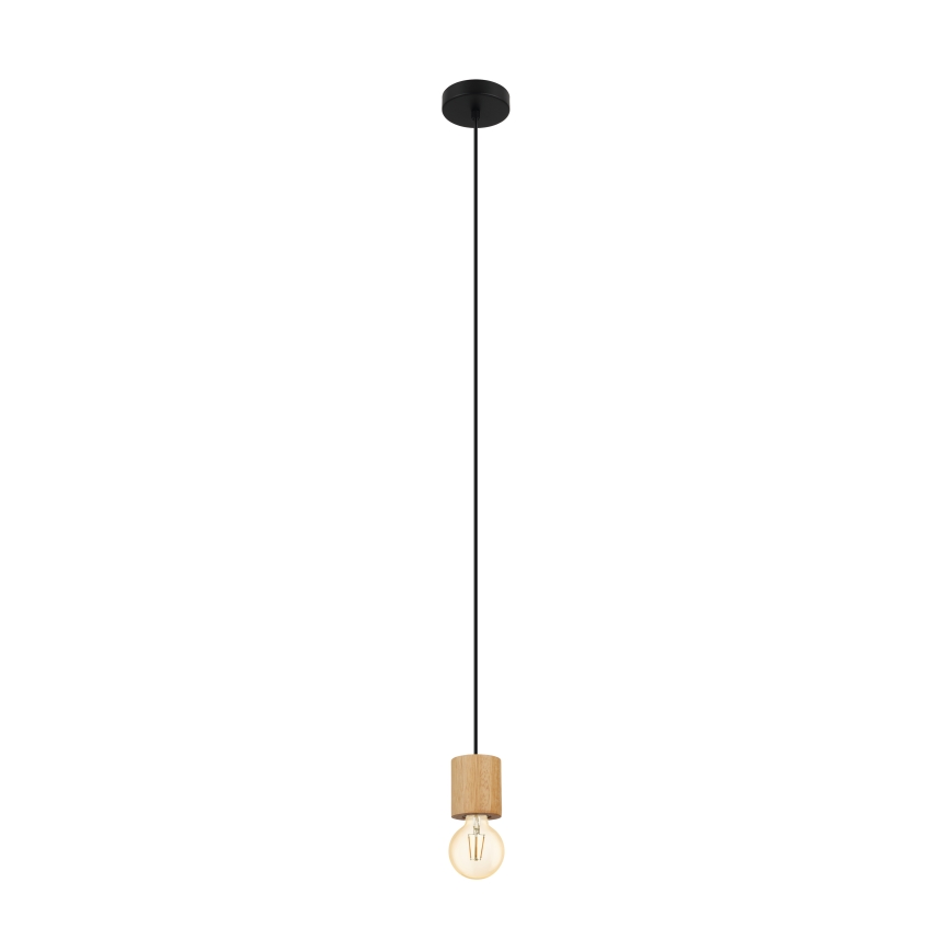 Eglo - Luster na sajli 1xE27/28W/230V - FSC sertifikovano