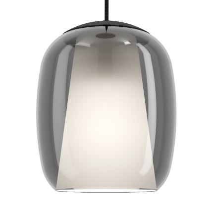 Eglo - Luster na sajli 5xE27/28W/230V sivo