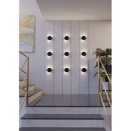 Eglo - LED Zidna lampa LED/4W/230V 3000K crno