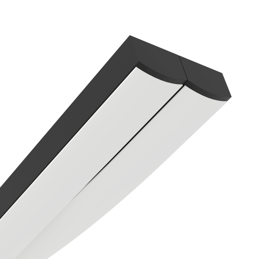 Eglo - LED luster na sajli LED/20W/230V 4000K crno