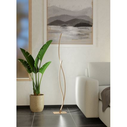 Eglo - Podna LED lampa LED/20W/230V 4000K bež