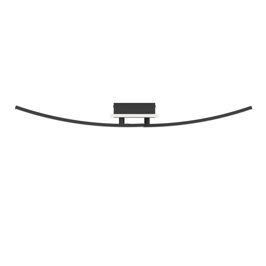 Eglo - LED Plafonjera LED/12W/230V 4000K crno