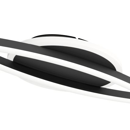 Eglo - LED Plafonjera LED/12W/230V 4000K crno