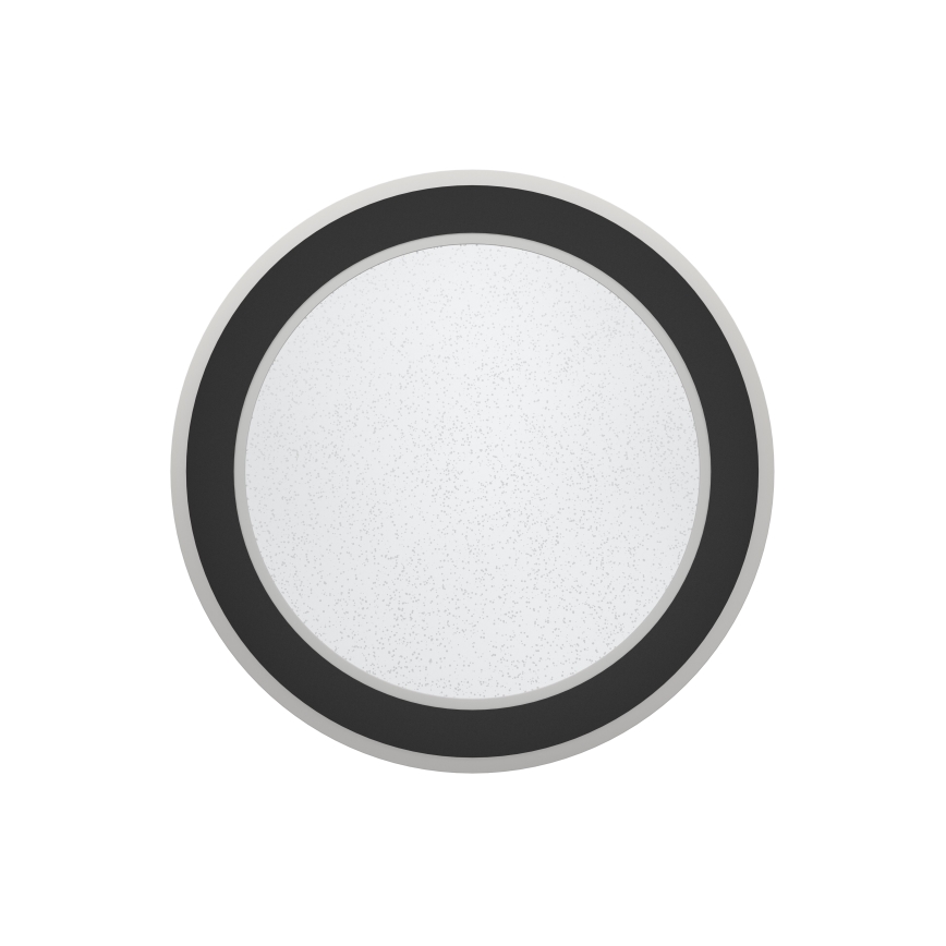 Eglo - LED Prigušiva plafonjera LED/20W/230V 2700-6500K crno + Daljinski upravljač