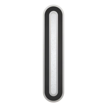 Eglo - LED Prigušiva plafonjera LED/20W/230V 2700-6500K crno + Daljinski upravljač