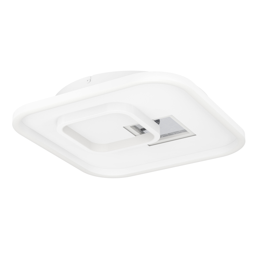 Eglo - LED Plafonjera 1xLED/16,2W/230V + 1xLED/9,2W 38x38 cm bela