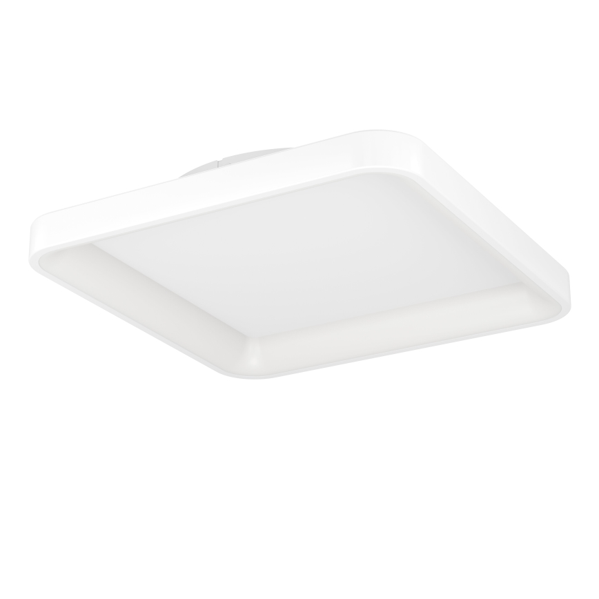 Eglo - LED Prigušiva plafonjera LORETELLO LED/12W/230V bela + Daljinski upravljač