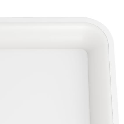 Eglo - LED Prigušiva plafonjera LORETELLO LED/12W/230V bela + Daljinski upravljač
