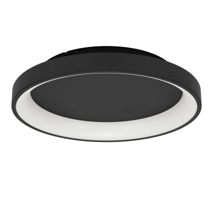 Eglo - LED Prigušiva plafonjera LED/12W/230V 2700-6500K crno + Daljinski upravljač