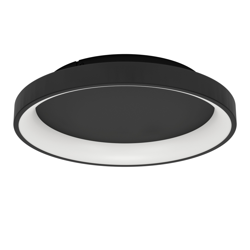 Eglo - LED Prigušiva plafonjera LED/12W/230V 2700-6500K crno + Daljinski upravljač