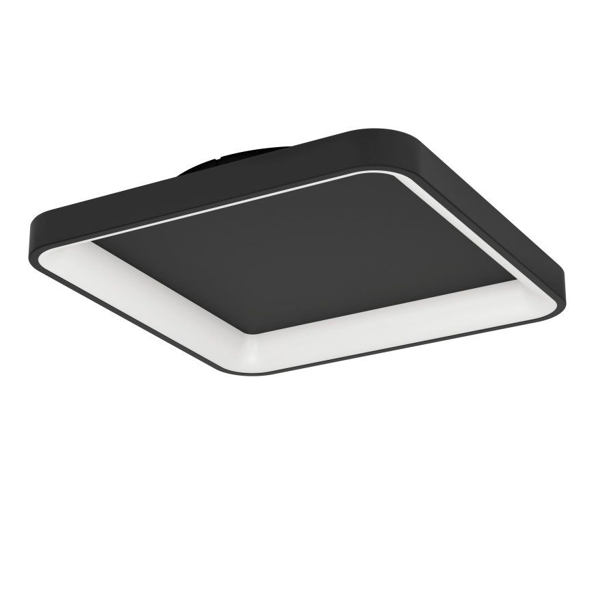 Eglo - LED Prigušiva plafonjera LED/12W/230V 2700-6500K crno + Daljinski upravljač