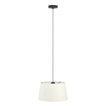 Eglo - Luster na sajli 1xE27/60W/230V bela