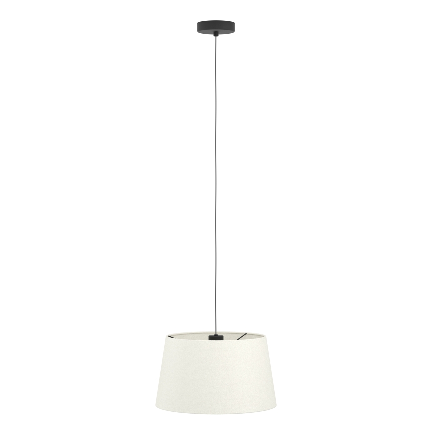 Eglo - Luster na sajli 1xE27/60W/230V bela