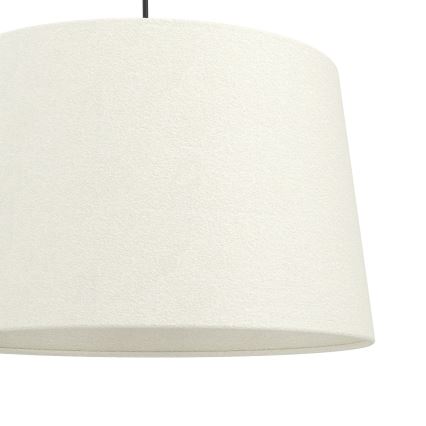 Eglo - Luster na sajli 1xE27/60W/230V bela