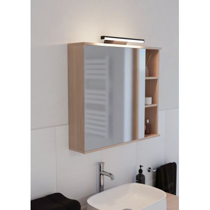 Eglo - LED RGBW Prigušiva za kupatilo rasveta za ogledalo LED/12W/230V 2700-6500K IP44 crno