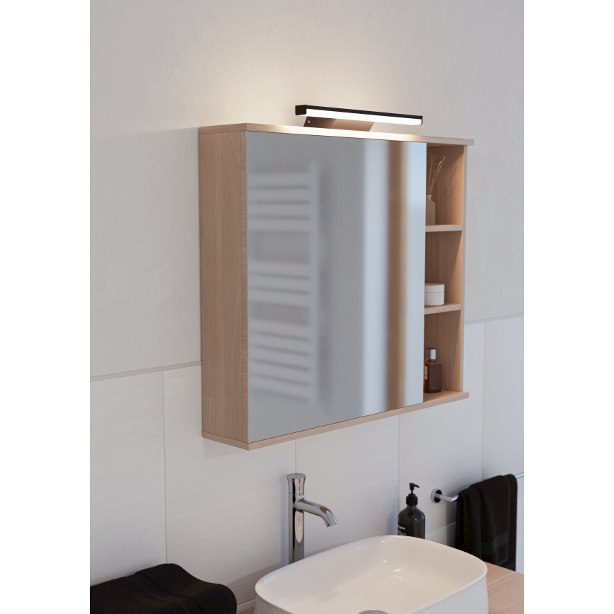 Eglo - LED RGBW Prigušiva za kupatilo rasveta za ogledalo LED/12W/230V 2700-6500K IP44 crno
