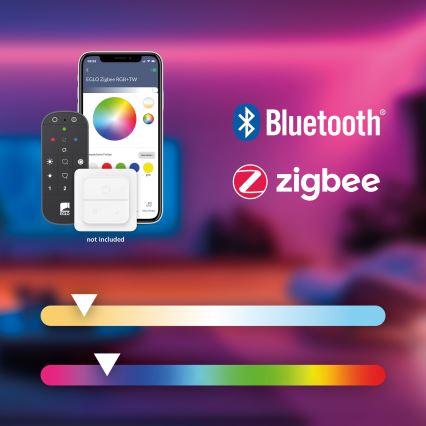 Eglo - LED RGBW Prigušiva za kupatilo rasveta za ogledalo LED/12W/230V 2700-6500K IP44 krom