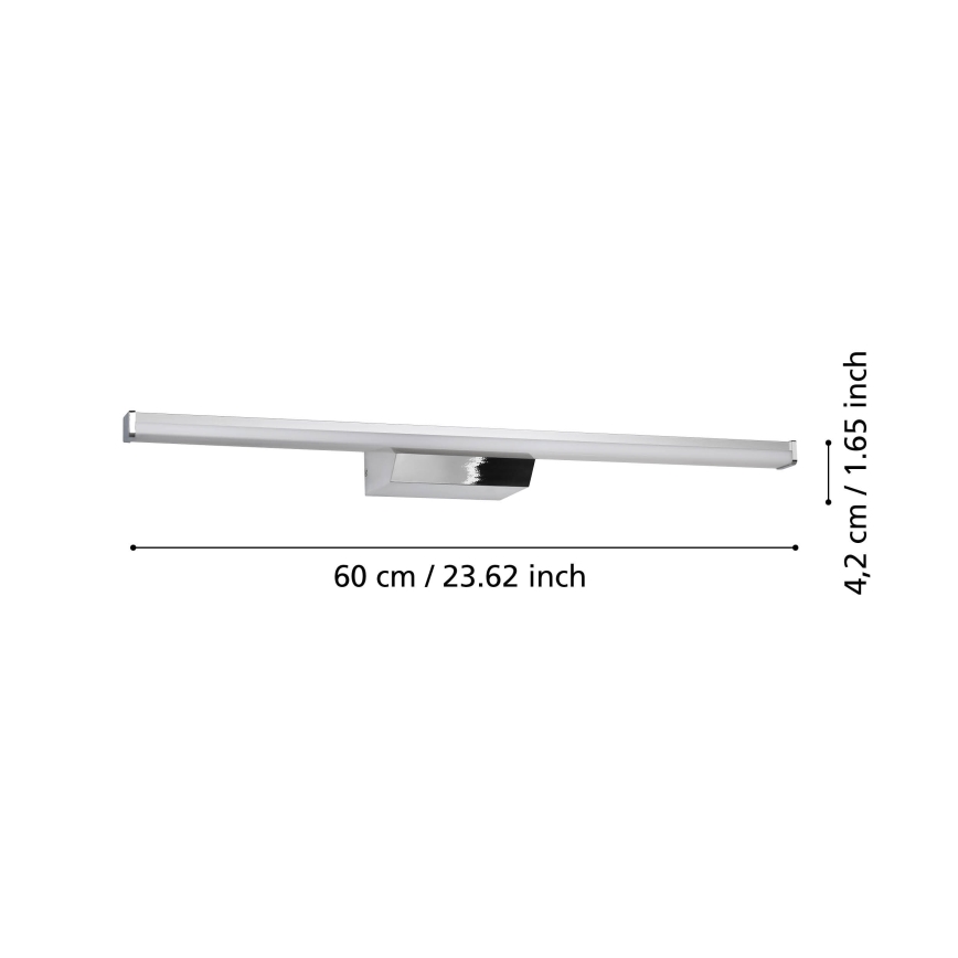 Eglo - LED RGBW Prigušiva za kupatilo rasveta za ogledalo LED/12W/230V 2700-6500K IP44 krom