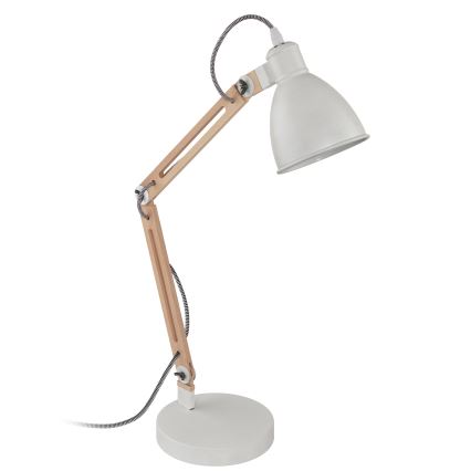 Eglo - Stona lampa 1xE14/28W/230V bela - FSC sertifikovano