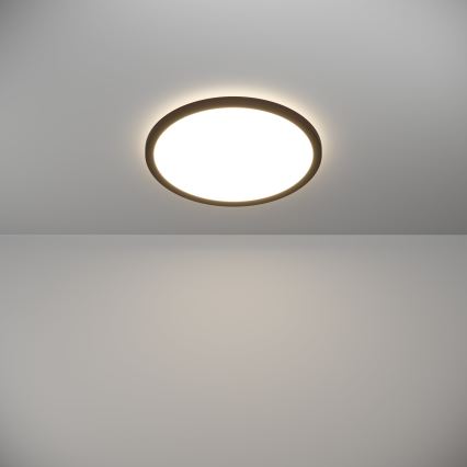 Eglo - LED Plafonjera za kupatilo LED/18,5W/230V 2700K/4000K/6500K pr. 38,9 cm IP44 crno