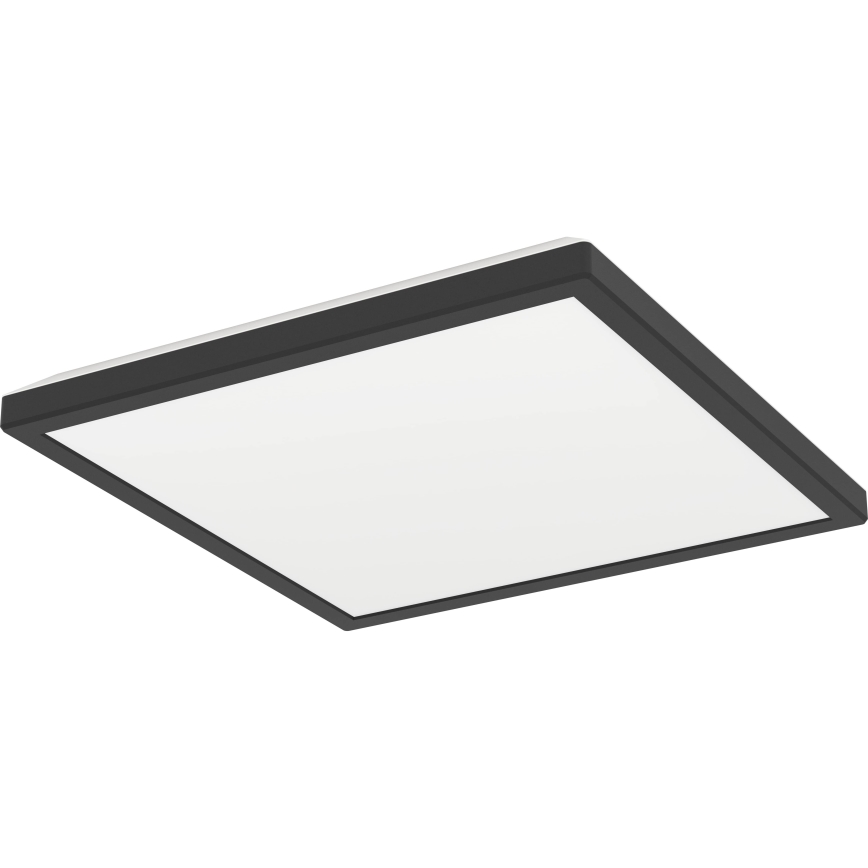 Eglo - LED Plafonjera za kupatilo LED/13,4W/230V 2700/4000/6500K 29x29 cm IP44 crno