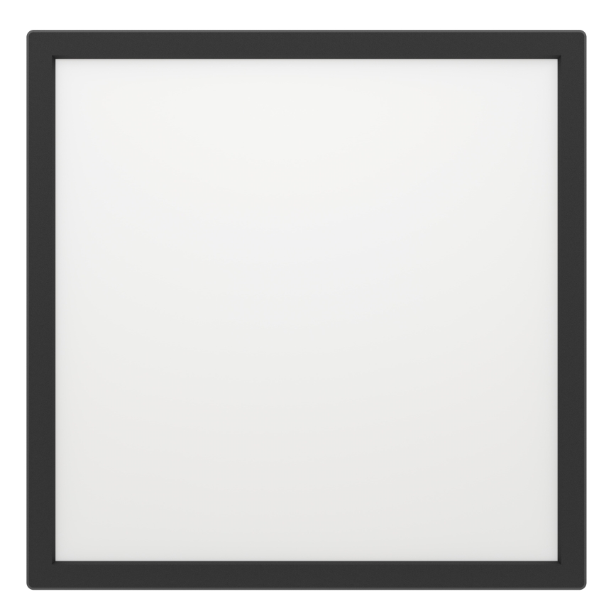 Eglo - LED Plafonjera za kupatilo LED/13,4W/230V 2700/4000/6500K 29x29 cm IP44 crno