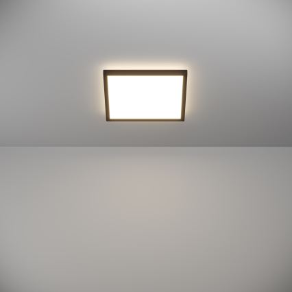 Eglo - LED Plafonjera za kupatilo LED/13,4W/230V 2700/4000/6500K 29x29 cm IP44 crno