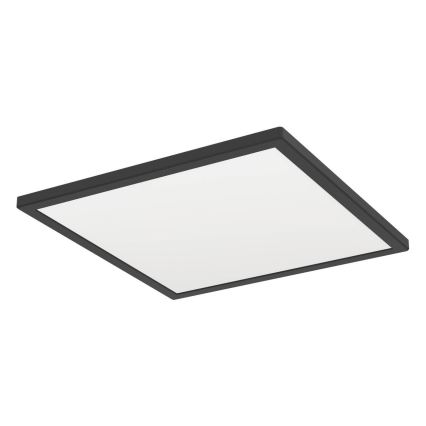 Eglo - LED Plafonjera za kupatilo LED/17,6W/230V 2700/4000/6500K 39x39 cm IP44 crno