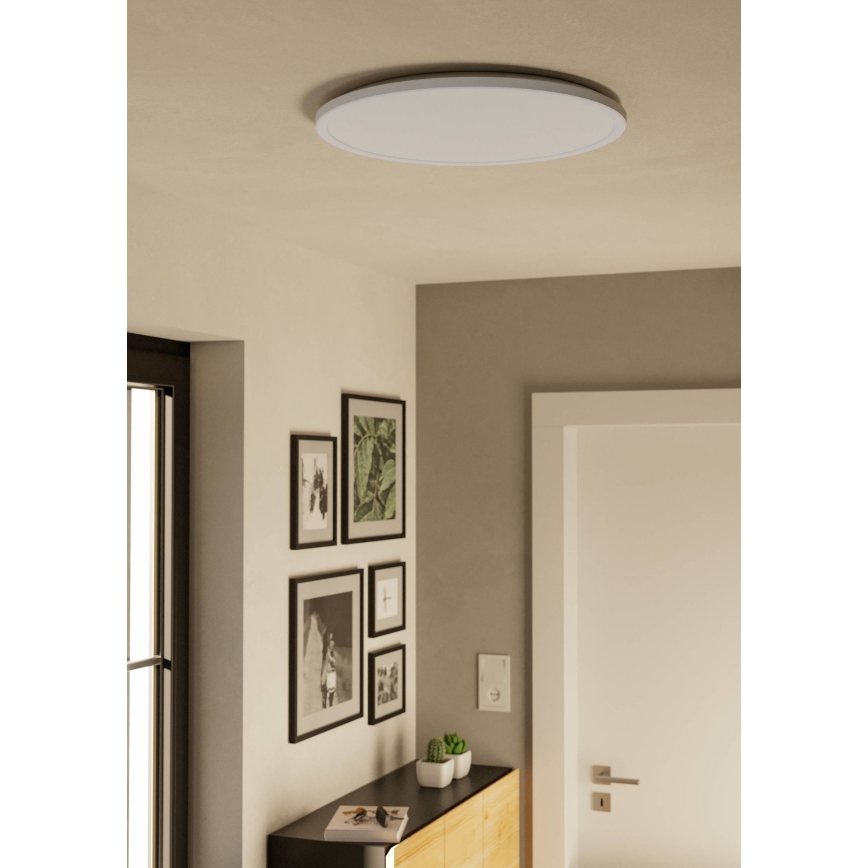 Eglo - LED Plafonjera za kupatilo LED/16,8W/230V 2700/4000/6500K pr. 50 cm IP44 bela