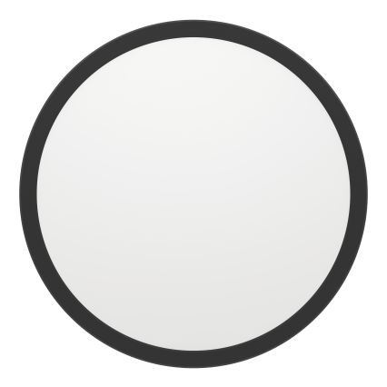 Eglo - LED Prigušiva plafonjera za kupatilo LED/18,5W/230V 2700-6500K pr. 38,9 cm IP44 crno + Daljinski upravljač