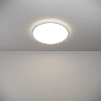 Eglo - LED Prigušiva plafonjera za kupatilo LED/18,5W/230V 2700-6500K pr. 38,9 cm IP44 bela + Daljinski upravljač