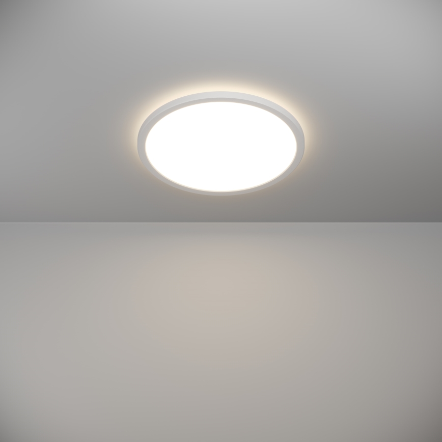 Eglo - LED Prigušiva plafonjera za kupatilo LED/18,5W/230V 2700-6500K pr. 38,9 cm IP44 bela + Daljinski upravljač