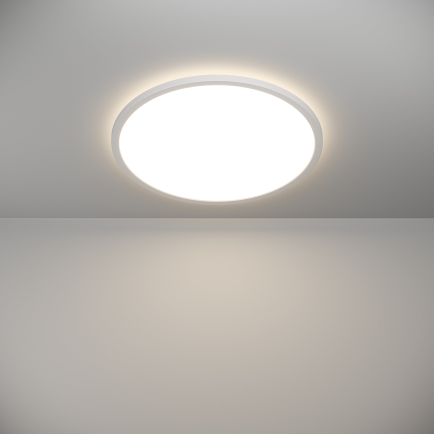Eglo - LED Prigušiva plafonjera za kupatilo LED/16,8W/230V 2700-6500K pr.50 cm IP44 bela + Daljinski upravljač