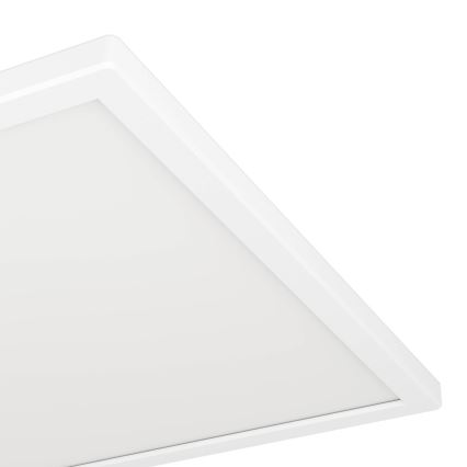 Eglo - LED Prigušiva plafonjera za kupatilo LED/17,6W/230V 2700-6500K 39x39 cm IP44 bela + Daljinski upravljač