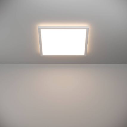 Eglo - LED Prigušiva plafonjera za kupatilo LED/17,6W/230V 2700-6500K 39x39 cm IP44 bela + Daljinski upravljač
