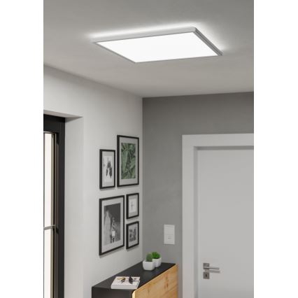 Eglo - LED Prigušiva plafonjera za kupatilo LED/17W/230V 2700-6500K 50x50 cm IP44 bela + Daljinski upravljač