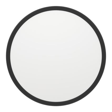 Eglo - LED RGBW Prigušiva plafonjera za kupatilo LED/13,9W/230V 2700-6500K pr. 30 cm IP44 crno ZigBee